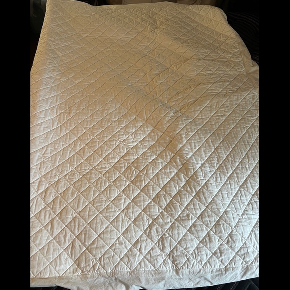 COYUCHI Organic Cotton Mattress Pad - FULL SIZE - Like New Perfect Condition! - Picture 5 of 14